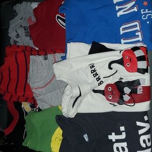 Boys 9 piece Size 4 casual tshirt lot